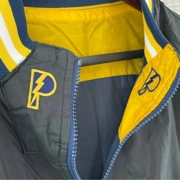 Vintage Pro Player Indiana Pacers Reversible Windbreaker Men's Size M 9594 - Picture 14 of 16